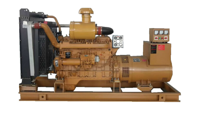 文安上柴250kw大型柴油二手发电机组